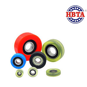 Rubber-coated bearing